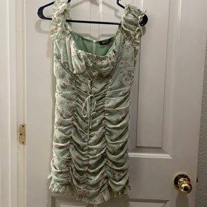 Bought me this dress did not how it looks on me